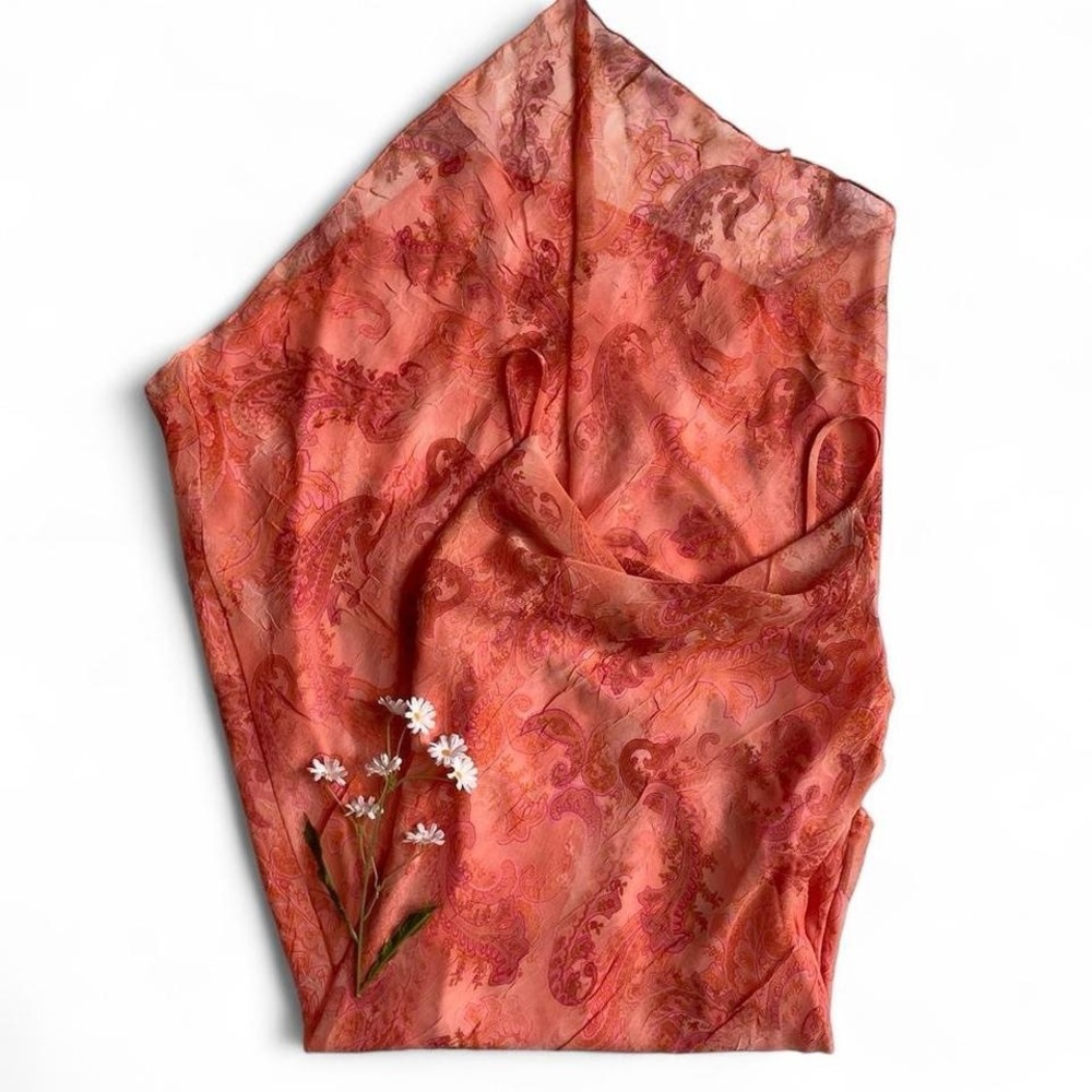 SOLDVintage Y2K sunset paisley midi dressSOLD
